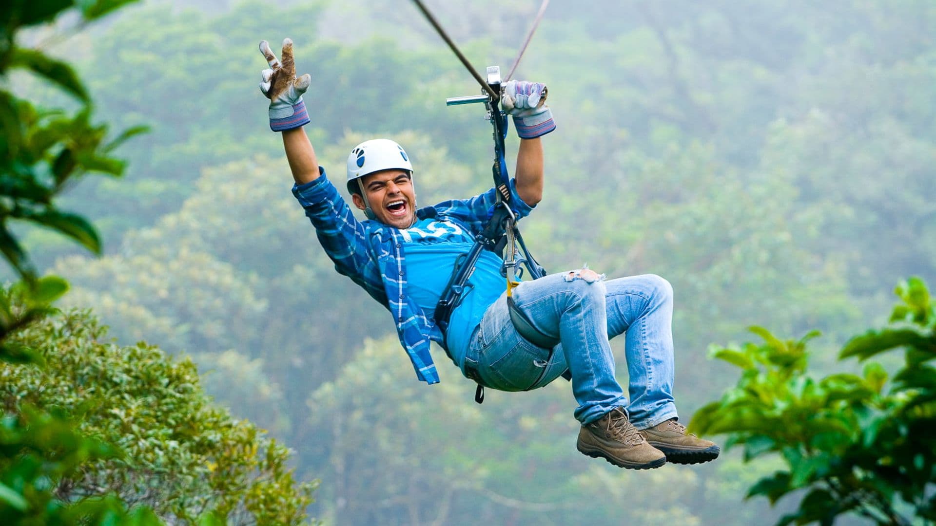La Fortuna Ziplining + Waterfall Rappelling